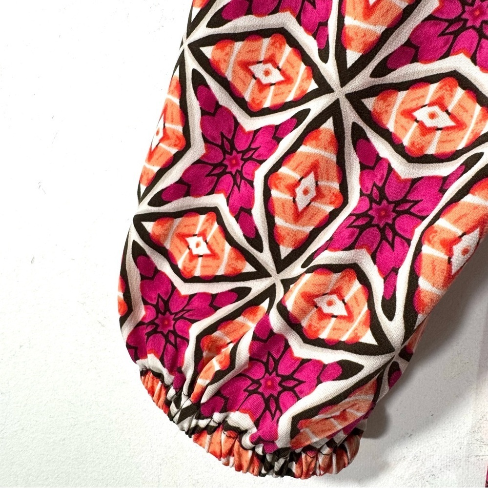 Chico’s Off the Shoulder Geometric Print Top - Picture 4 of 8